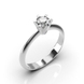 White Gold Diamond Ring 219451121 from the manufacturer of jewelry LUNET JEWELERY at the price of $1 125 UAH: 9