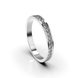 White Gold Diamond Ring 226541121 from the manufacturer of jewelry LUNET JEWELERY at the price of  UAH: 3
