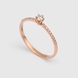 Red Gold Diamond Ring 229332421 from the manufacturer of jewelry LUNET JEWELERY at the price of $372 UAH: 3