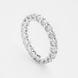 White Gold Diamond Wedding Ring 222001121 from the manufacturer of jewelry LUNET JEWELERY at the price of $4 073 UAH: 2