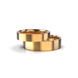 Обручка з червоного золота 236662400 від виробника ювелірних прикрас LUNET JEWELLERY по ціні 17 849 грн грн: 9
