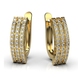 Red Gold Diamond Earrings 32962421 from the manufacturer of jewelry LUNET JEWELERY at the price of $1 238 UAH: 5