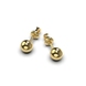 Yellow Gold Earrings 337971600 from the manufacturer of jewelry LUNET JEWELERY at the price of $227 UAH: 6