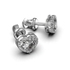 White Gold Diamond Earrings 335761121 from the manufacturer of jewelry LUNET JEWELERY at the price of $2 187 UAH: 7
