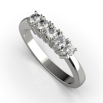 White Gold Diamonds Ring 23871121 from the manufacturer of jewelry LUNET JEWELERY at the price of $598 UAH.