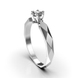 White Gold Diamond Ring 219701121 from the manufacturer of jewelry LUNET JEWELERY at the price of $977 UAH: 10