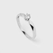 White Gold Diamond Ring 219701121 from the manufacturer of jewelry LUNET JEWELERY at the price of $977 UAH: 2