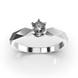 White Gold Diamond Ring 219701121 from the manufacturer of jewelry LUNET JEWELERY at the price of $977 UAH: 9