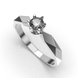 White Gold Diamond Ring 219701121 from the manufacturer of jewelry LUNET JEWELERY at the price of $977 UAH: 8