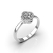 White Gold Diamond Ring 233791121 from the manufacturer of jewelry LUNET JEWELERY at the price of $658 UAH: 9