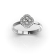 White Gold Diamond Ring 233791121 from the manufacturer of jewelry LUNET JEWELERY at the price of $664 UAH: 7