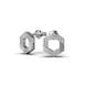 White Gold Diamond Earring 341111121 from the manufacturer of jewelry LUNET JEWELERY at the price of $734 UAH: 4