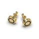 Yellow Gold Diamond Earrings 334483122 from the manufacturer of jewelry LUNET JEWELERY at the price of $774 UAH: 10