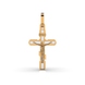 Gold Crucifixion Cross Pendant 129772400