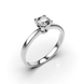 White Gold Diamond Ring 219751121 from the manufacturer of jewelry LUNET JEWELERY at the price of $1 046 UAH: 10