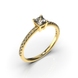 Yellow Gold Diamond Ring 225193121