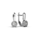 White Gold Diamond Earrings 339771121 from the manufacturer of jewelry LUNET JEWELERY at the price of $1 334 UAH: 1