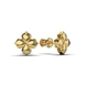 Yellow Gold Earring 335213100 from the manufacturer of jewelry LUNET JEWELERY at the price of $283 UAH: 1