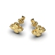 Yellow Gold Earring 335213100 from the manufacturer of jewelry LUNET JEWELERY at the price of $283 UAH: 7