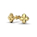Yellow Gold Earring 335213100 from the manufacturer of jewelry LUNET JEWELERY at the price of $283 UAH: 5