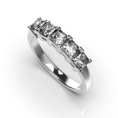 White Gold Diamond Ring 225201121 from the manufacturer of jewelry LUNET JEWELERY at the price of $2 264 UAH.