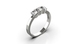 White Gold Diamonds Ring 23811121 from the manufacturer of jewelry LUNET JEWELERY at the price of  UAH: 3