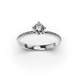 White Gold Diamond Ring 231111121 from the manufacturer of jewelry LUNET JEWELERY at the price of $1 033 UAH: 6