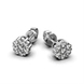 White Gold Diamond Earrings 311741121 from the manufacturer of jewelry LUNET JEWELERY at the price of $945 UAH: 7
