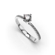 White Gold Diamond Ring 231111121 from the manufacturer of jewelry LUNET JEWELERY at the price of $1 033 UAH: 5