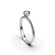 White Gold Diamond Ring 231111121 from the manufacturer of jewelry LUNET JEWELERY at the price of $1 033 UAH: 7