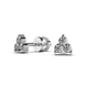 White Gold Diamond Earrings 322471121 from the manufacturer of jewelry LUNET JEWELERY at the price of $518 UAH: 7