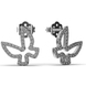 White Gold Diamond Earrings 32871521 from the manufacturer of jewelry LUNET JEWELERY at the price of $1 182 UAH: 11
