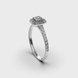 White Gold Diamond Ring 241831121 from the manufacturer of jewelry LUNET JEWELERY at the price of $1 802 UAH: 3