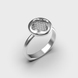 White Gold Diamonds Ring 241201121 from the manufacturer of jewelry LUNET JEWELERY at the price of $879 UAH: 4