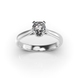 White Gold Diamond Ring 220001121 from the manufacturer of jewelry LUNET JEWELERY at the price of $1 118 UAH: 7