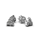 White Gold Diamond Earrings 322471121 from the manufacturer of jewelry LUNET JEWELERY at the price of $518 UAH: 5