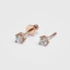 Red Gold Diamond Earrings 34752421 from the manufacturer of jewelry LUNET JEWELERY at the price of $790 UAH: 1