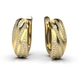 Red Gold Diamond Earrings 38142421
