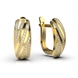 Red Gold Diamond Earrings 38142421