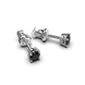 White Gold Diamond Earrings 336171122 from the manufacturer of jewelry LUNET JEWELERY at the price of $537 UAH: 7