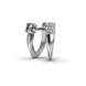 White Gold Diamond Earrings 339781121 from the manufacturer of jewelry LUNET JEWELERY at the price of $2 881 UAH: 4