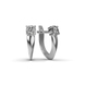 White Gold Diamond Earrings 339781121 from the manufacturer of jewelry LUNET JEWELERY at the price of $2 881 UAH: 1