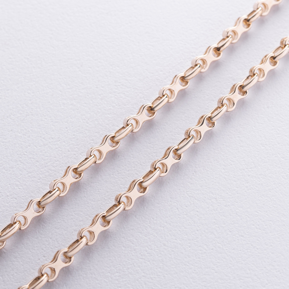 Men's gold chain ц00537