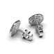 White Gold Diamond Earrings 322231121 from the manufacturer of jewelry LUNET JEWELERY at the price of $772 UAH: 2