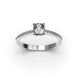 White Gold Diamond Ring 235451121 from the manufacturer of jewelry LUNET JEWELERY at the price of $2 879 UAH: 2