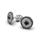 White Gold Diamond Earrings 322231121 from the manufacturer of jewelry LUNET JEWELERY at the price of $772 UAH: 4