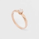 Red Gold Diamond Ring 219712421 from the manufacturer of jewelry LUNET JEWELERY at the price of $960 UAH: 2