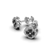 White Gold Diamond Earrings 333821122 from the manufacturer of jewelry LUNET JEWELERY at the price of $767 UAH: 8
