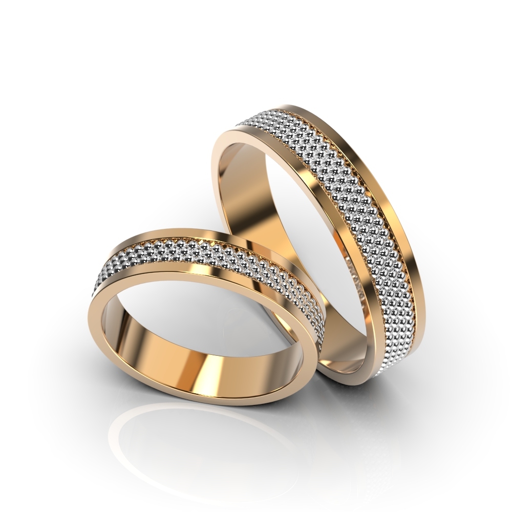 Mixed Metals Wedding Ring 224622400