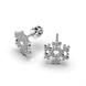 White Gold Diamond Earrings 311931121 from the manufacturer of jewelry LUNET JEWELERY at the price of $711 UAH: 8